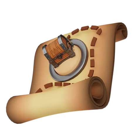 Map  3D Icon