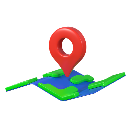 Map  3D Icon