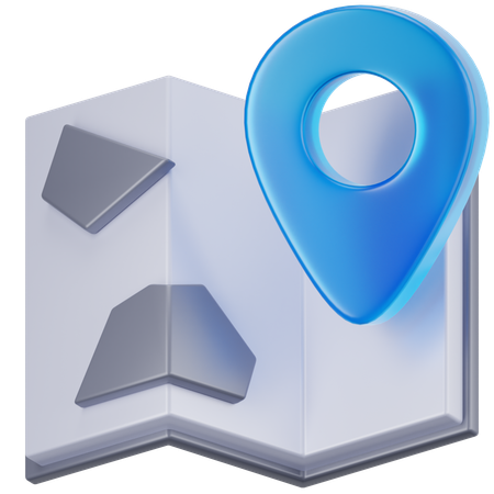 Map  3D Icon