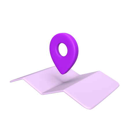 Map  3D Icon