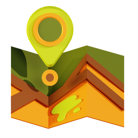 Map  3D Icon