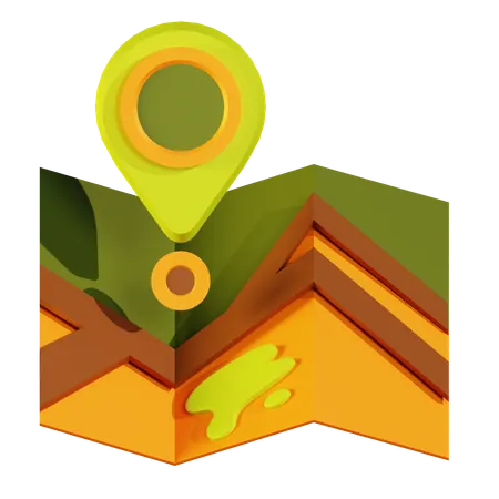 Map  3D Icon