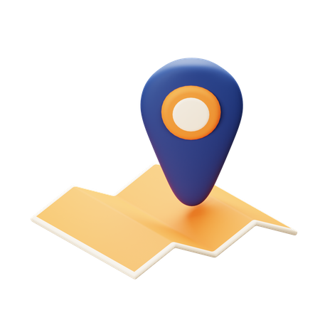 Map  3D Icon