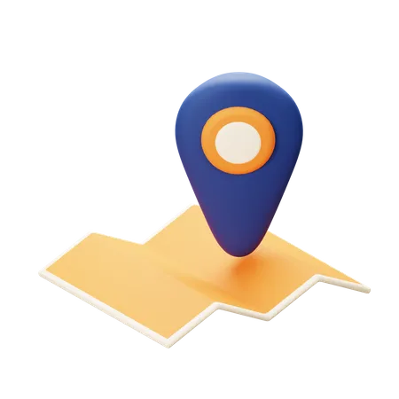 Map  3D Icon