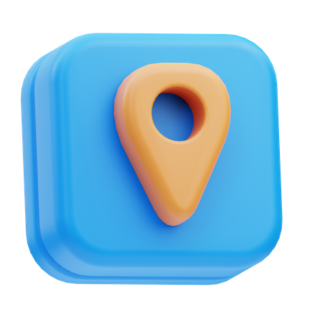 Map  3D Icon