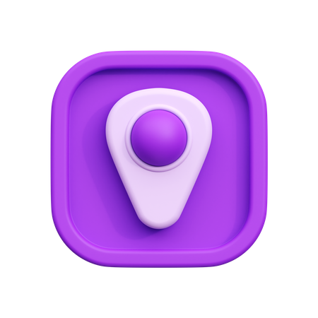 Map  3D Icon