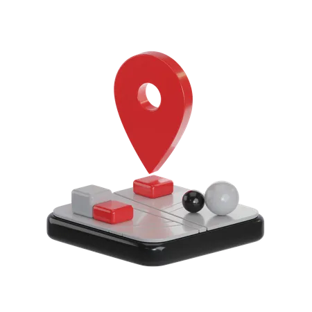 Map  3D Icon