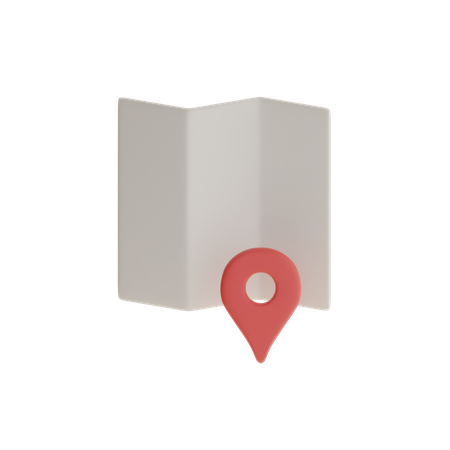 Map  3D Icon