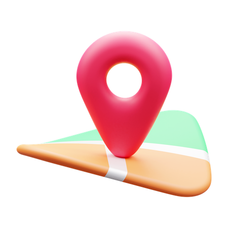 Map  3D Icon