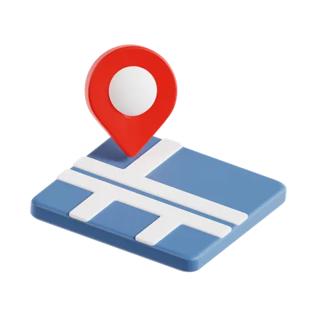 Map  3D Icon