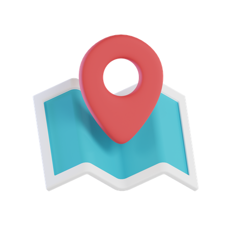 Map  3D Icon