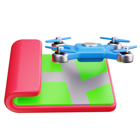 Map  3D Icon
