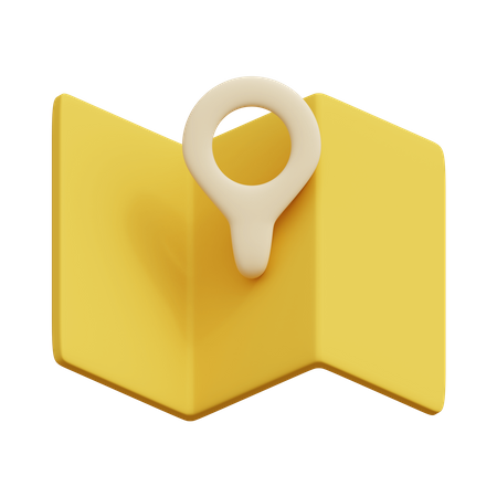 Map  3D Icon