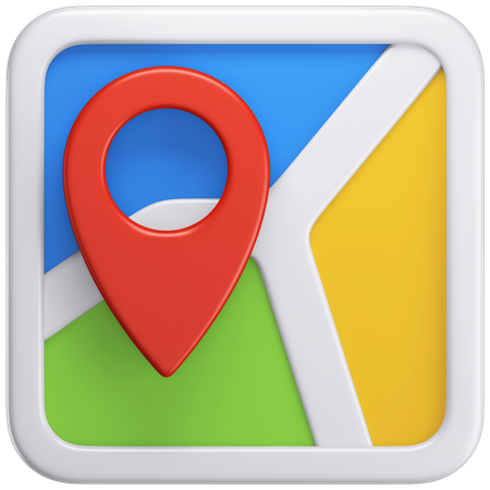 Map  3D Icon