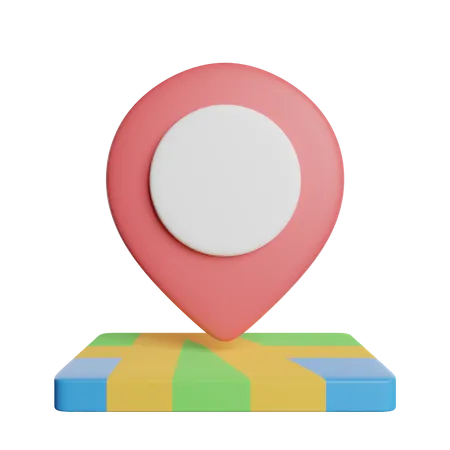Maps Location Guidance 3D Icon