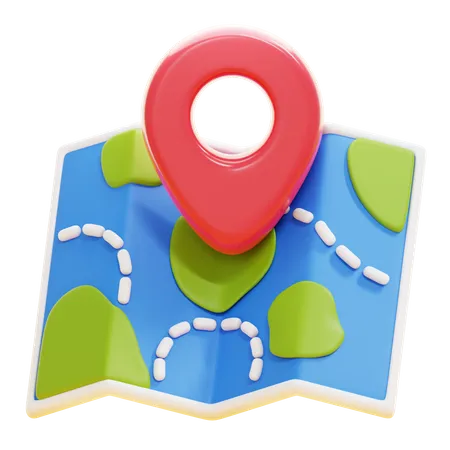 MAP  3D Icon