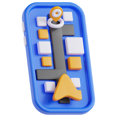 Map App  3D Icon