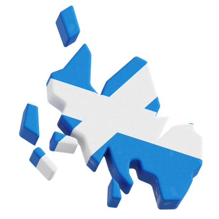 Map Flag  3D Icon