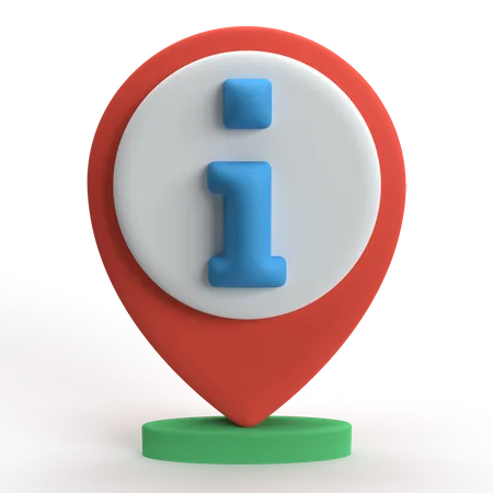 Map Information  3D Icon