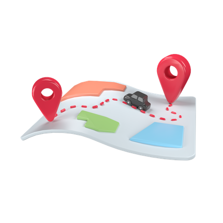 Map Location 3D Icon
