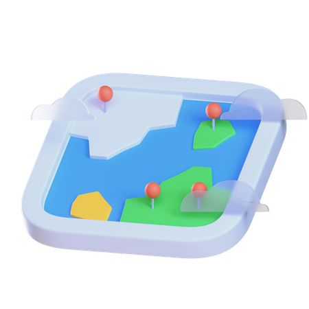 Map Marker  3D Icon