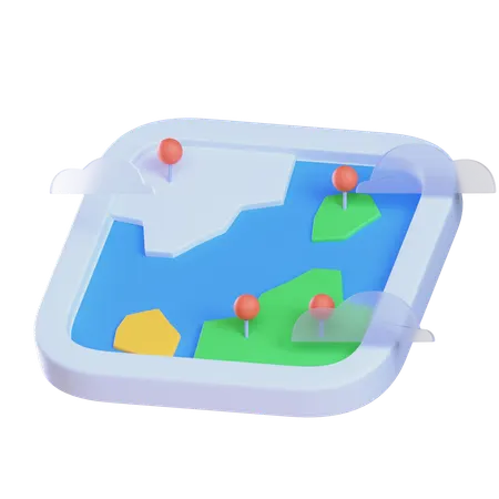 Map Marker  3D Icon