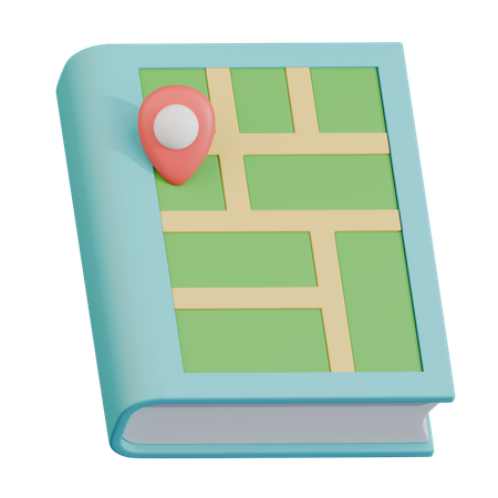 지도 노트  3D Icon