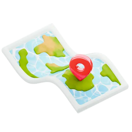 Map Pin  3D Icon