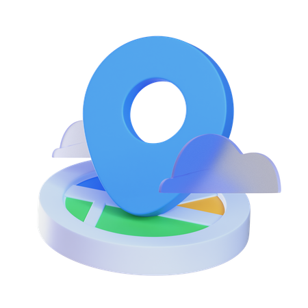 Map Pin  3D Icon