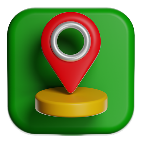 Map Pin  3D Icon