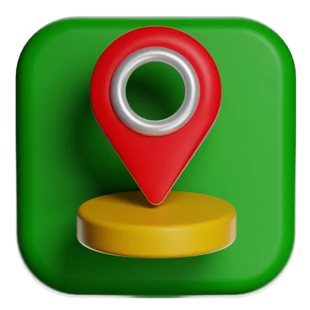 Map Pin  3D Icon