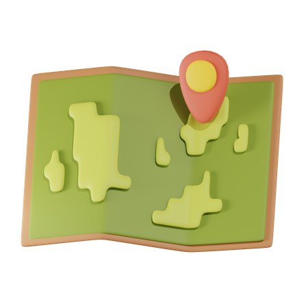 Map Pin  3D Icon