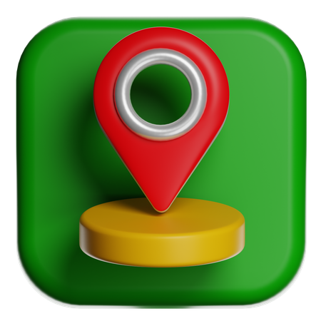 Map Pin  3D Icon
