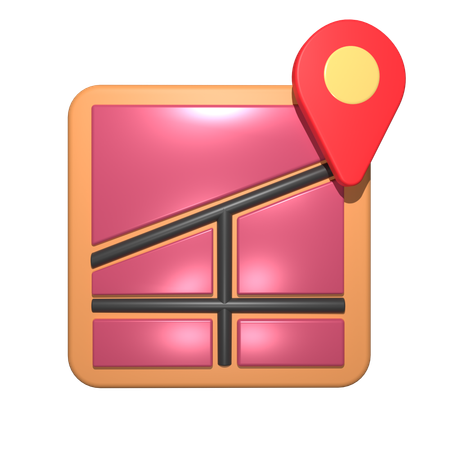 Map Pin  3D Icon
