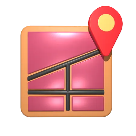 Map Pin  3D Icon