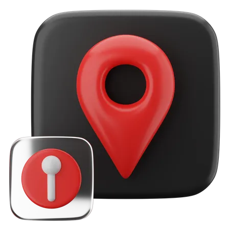 Map Pin 3D Icon