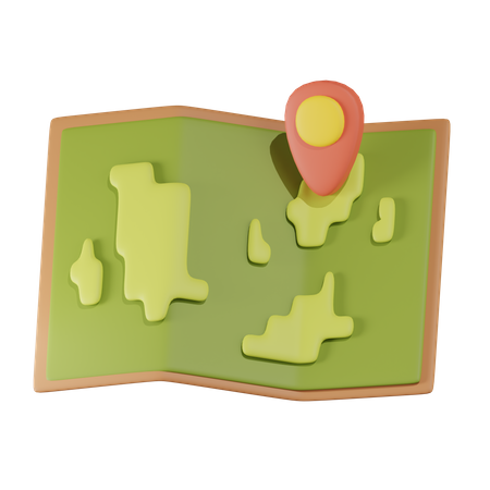 Map Pin 3D Icon