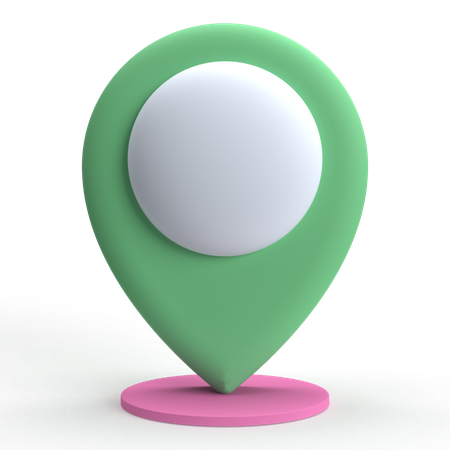 Map Point  3D Icon