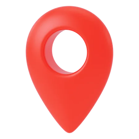 Map Point  3D Icon