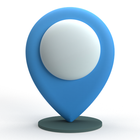 Map Point  3D Icon