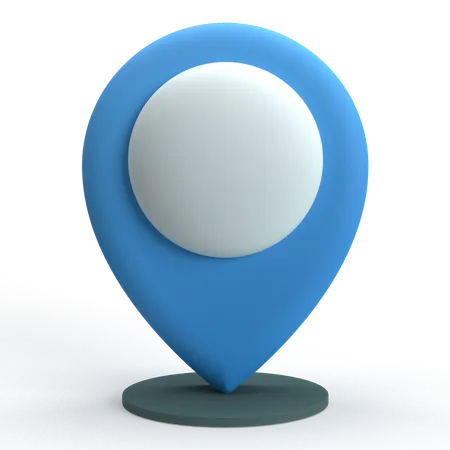Map Point  3D Icon