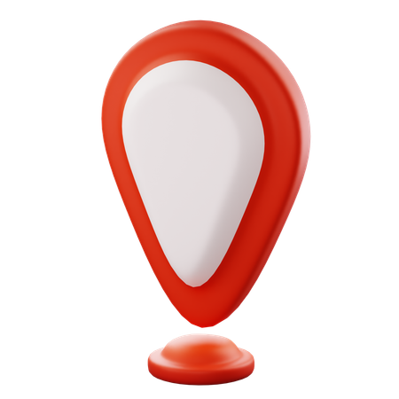 Map Point  3D Icon