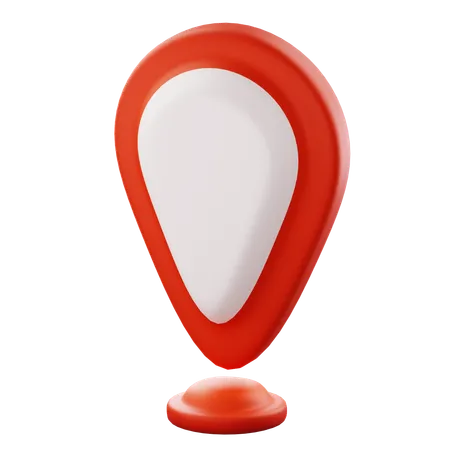 Map Point  3D Icon