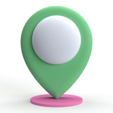 Map Point  3D Icon