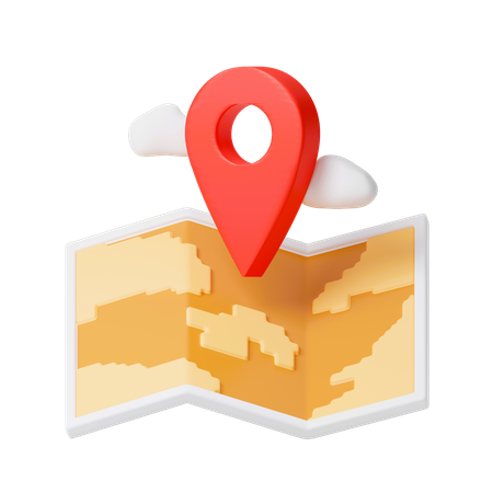 Mapa  3D Icon