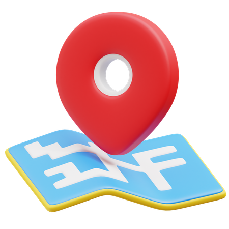 Mapa  3D Icon