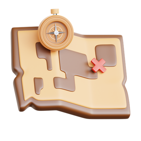 Mapa  3D Icon