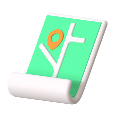 Mapa  3D Icon