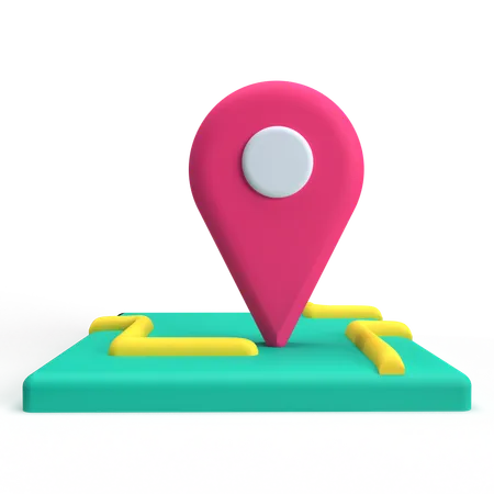 Mapa  3D Icon