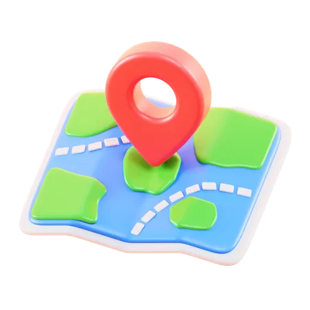 Mapa  3D Icon
